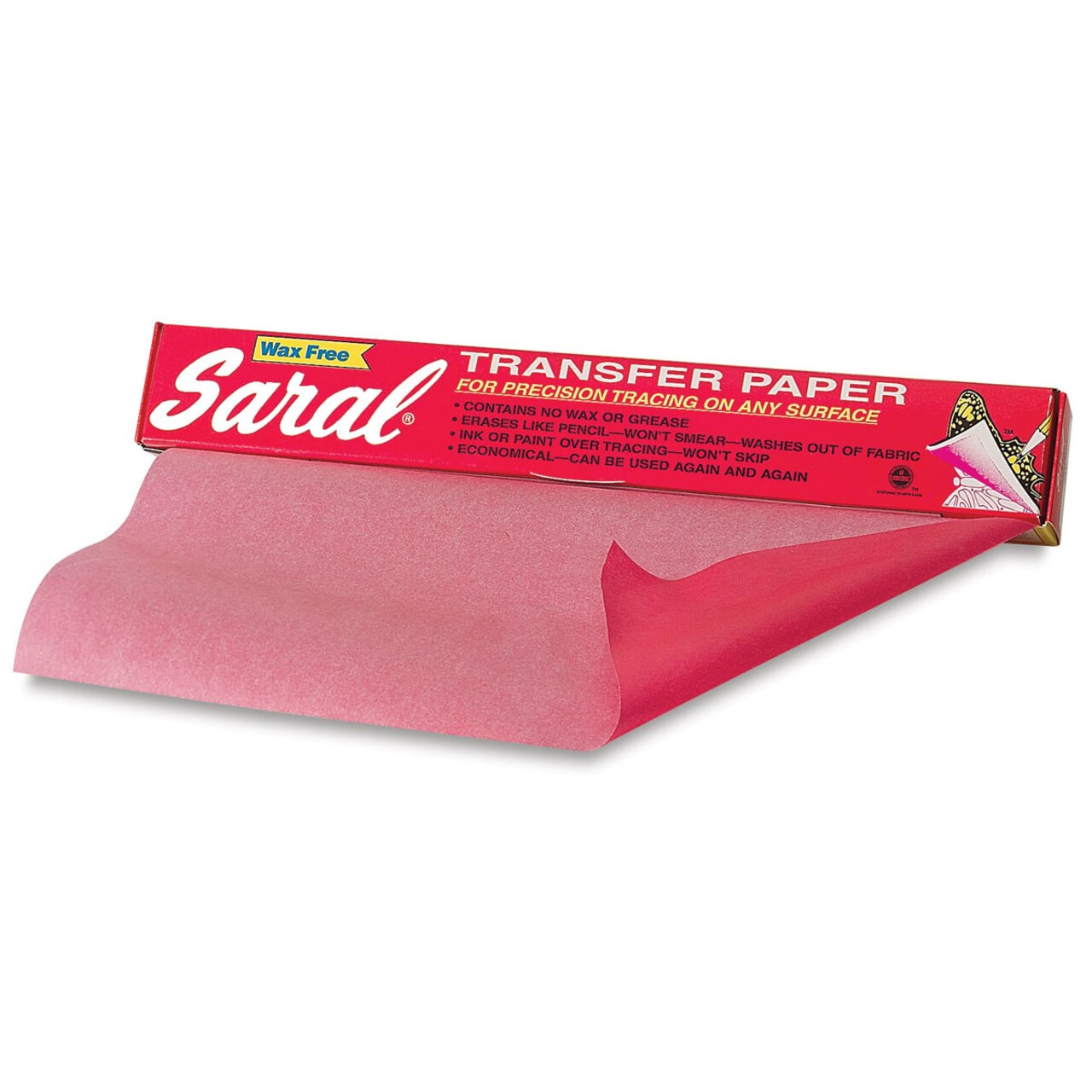 Saral Red Transfer Paper, 12 ft Roll