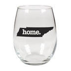 home. Stemless Wine Glass - Tennessee, Set of 12