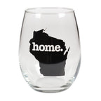 home. Stemless Wine Glass - Wisconsin, Set of 12
