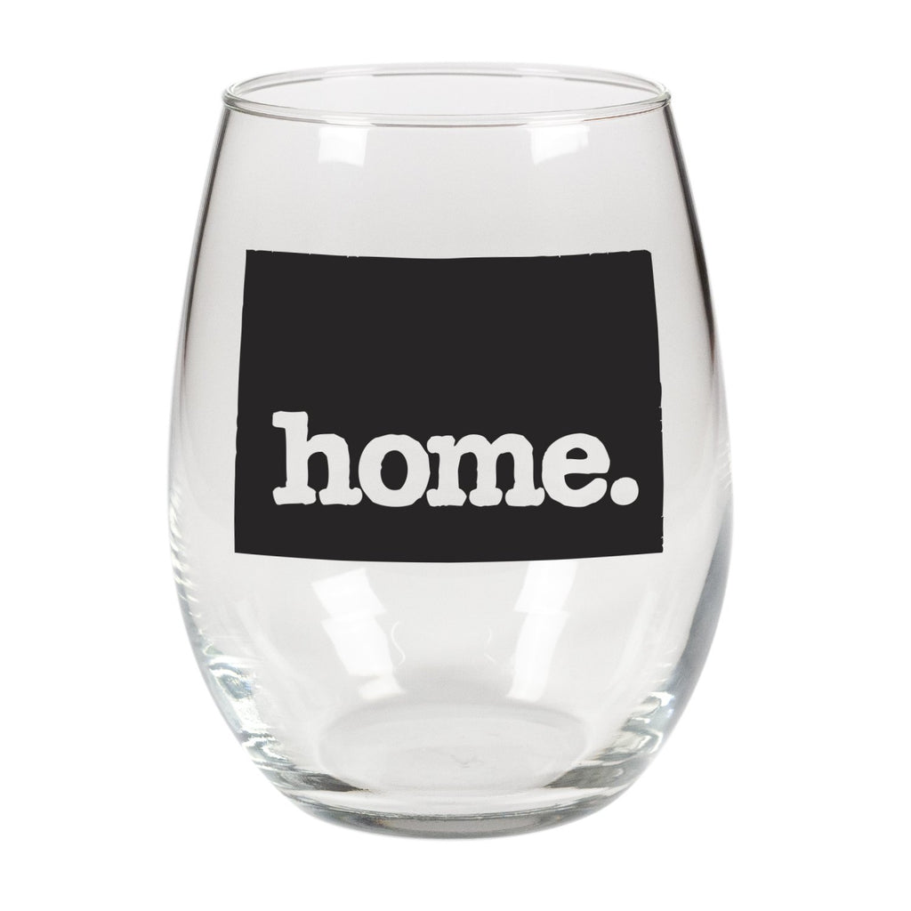 home. Stemless Wine Glass - Wyoming, Set of 12