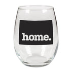 home. Stemless Wine Glass - Wyoming, Set of 12