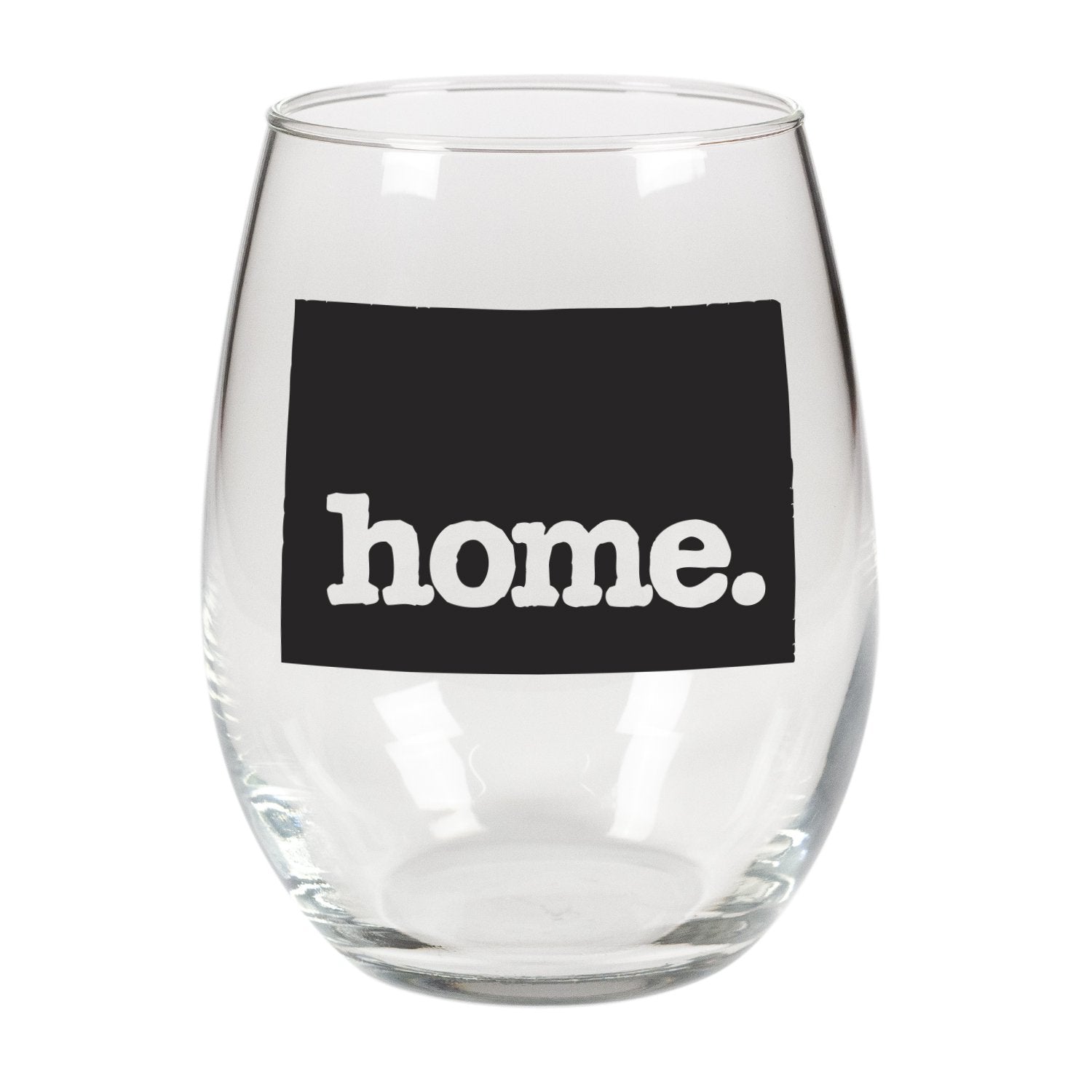 home. Stemless Wine Glass - Wyoming, Set of 12