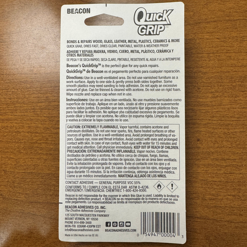 All Purpose Adhesive for Gluing Porcelain and Ceramic