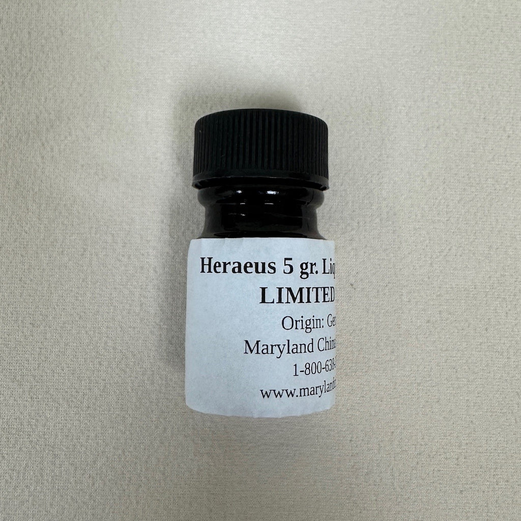 bottle of 5 gram platinum side view