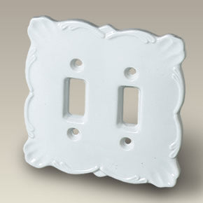 5" x 5" Double Switch Plate, SELECTED SECONDS