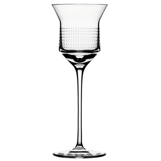 8.0 ounce BOMMA Dots Collection Crystal Red Wine Glass - Set of 2