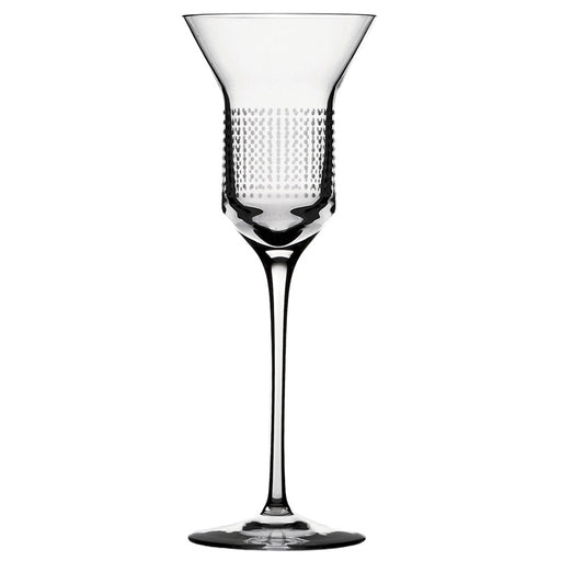 6.8 ounce BOMMA Dots Collection Crystal White Wine Glass - Set of 2