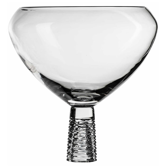 17.7 Inch Diameter BOMMA Solid Collection Crystal Center Piece Bowl