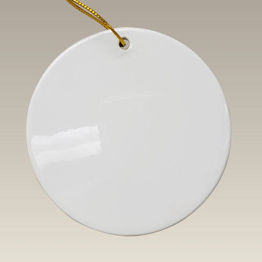 4" Disc Sublimation Ornament