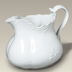 64 oz. Porcelain Pitcher, 7.5" high