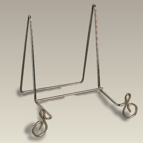 Large Brass Plated Easel