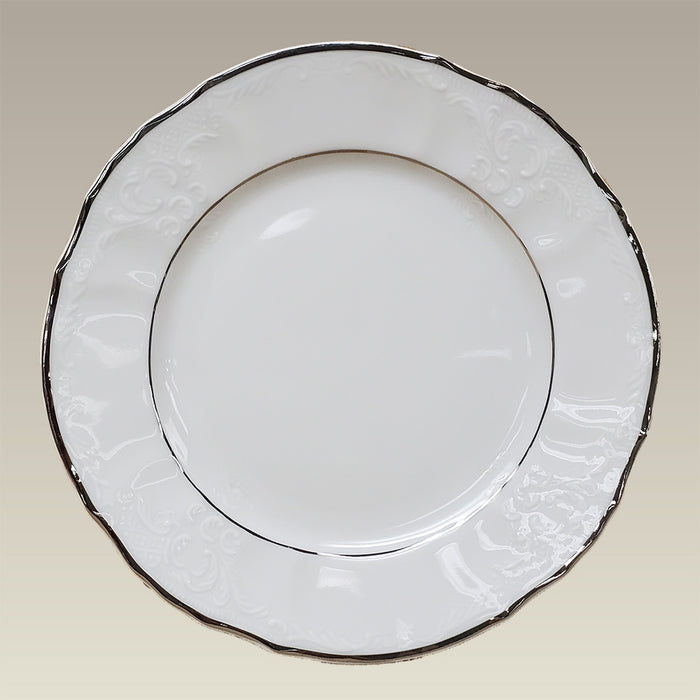 7.625" Double Platinum Banded Bernadotte Salad Plate