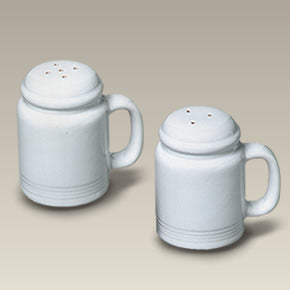 Large Ceramic Salt and Pepper Shakers