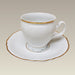 8 oz. Double Gold Banded Bernadotte Cup and Saucer