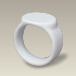 Signet Ring shaped Napkin Ring, 1.75"