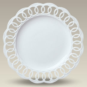 13" Round Openwork Plate, SELECTED SECONDS