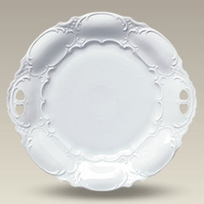 11.625" Scrolled Plate, SELECTED SECONDS