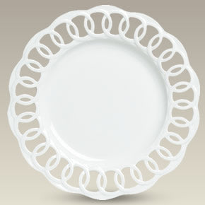10" Openwork Round Plate, SELECTED SECONDS