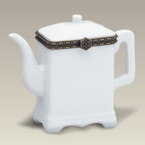 3" Teapot Shaped Hinged Box