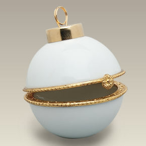 2.375" Hinged Ball Ornament