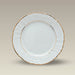 6.5" Porcelain Double Gold Banded Bernadotte Plate