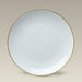 8.25" Gold Banded Porcelain Coupe Plate