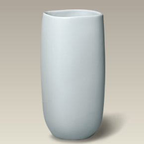 9.75" Square Vase