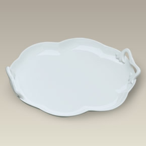 12" Oval Handled Tray, SELECTED SECONDS