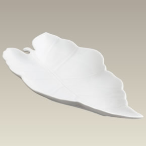 Leaf Shape Serving Dish, 12"