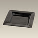 Black Glaze Square Tray, 8.625"