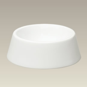 Wide Bottom Cat Bowl, 6.375", SELECTED SECONDS