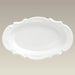 Oval Scrolled Edge Bowl, 12" x 7.5", SELECTED SECONDS