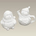 Snowman Sugar & Creamer, 4.25"