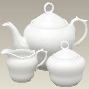 3 pc. Limoges Shape Tea Set, SELECTED SECONDS