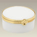 Limoges Round Hinged Box, 2"