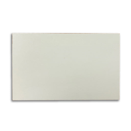 5" x  3.1" Stoneware Cream Colored Sublimation Tile