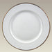 9.75" Double Gold Banded Rim Plate