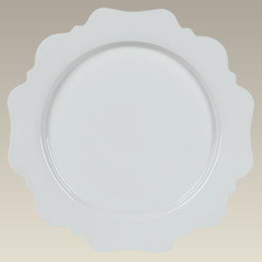 11" Scalloped Dinner Plate