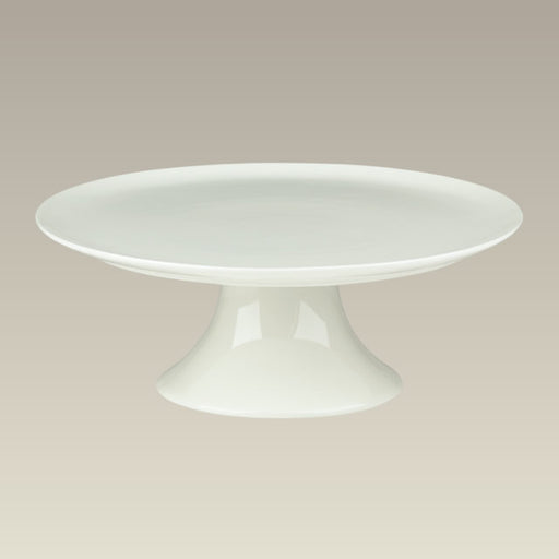 Cream Footed Cake Plate, 11.88"