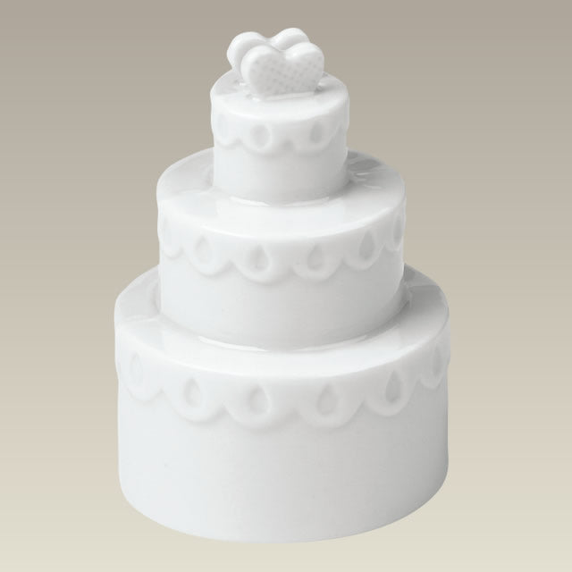 Wedding Cake Place Card Holder, 3" — Maryland China