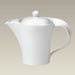 Teapot with Swirl Handle, 6 5/8" High