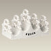 Cream Toast Rack, 7.13" x 4.25" x 4.25"