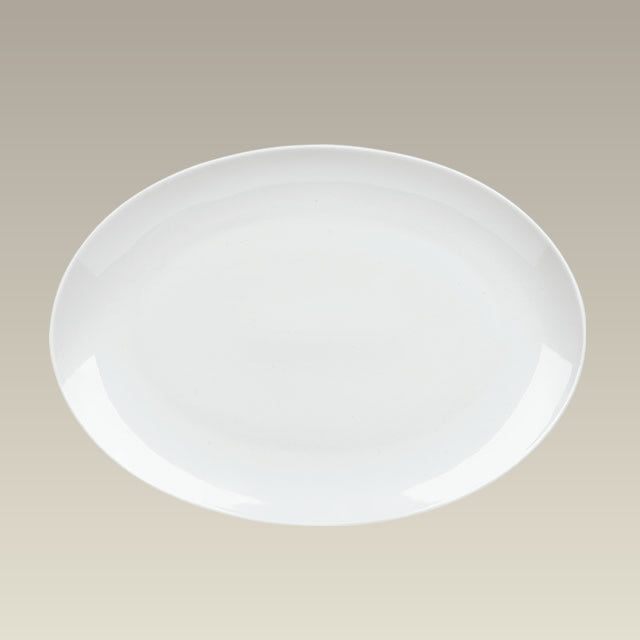 Coupe Shape Platter, 14.25", SELECTED SECONDS