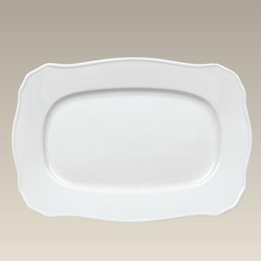 Rectangular Scrolled Platter, 12.625" x 8.5"