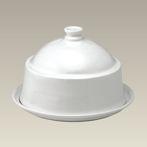 2 pc Round Domed Cheese Dish, 10" x 6", SELECTED SECONDS