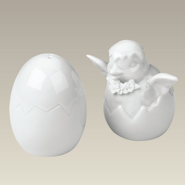 Chicken and Egg Salt and Pepper Shakers