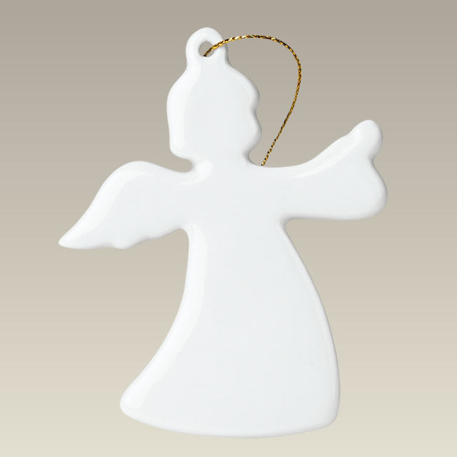 Angel Ornament, 4" x 3"