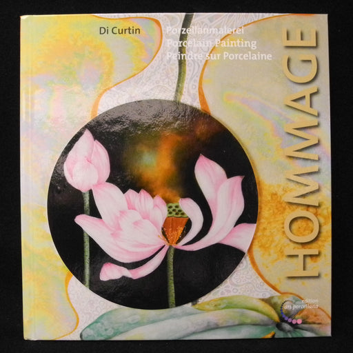 Porcelain Painting - Hommage by Di Curtin