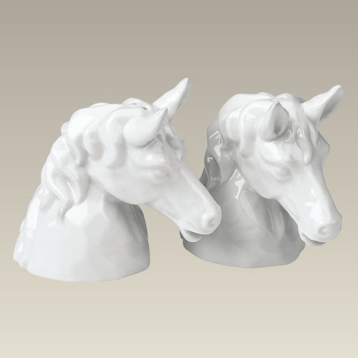 Horse Head Salt & Pepper Shakers, 3"