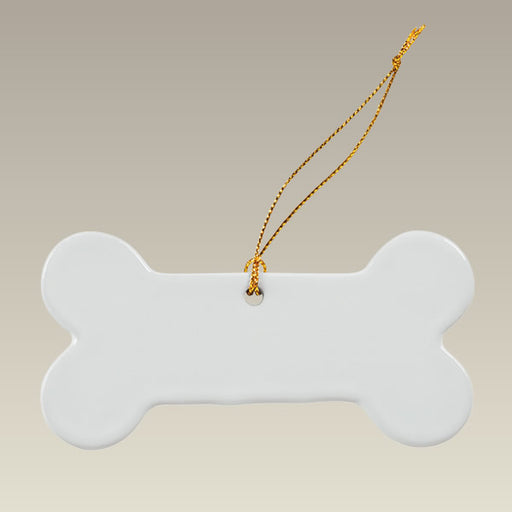 Dog Bone Ornament, 4.5"